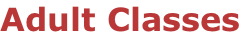 Adult Classes